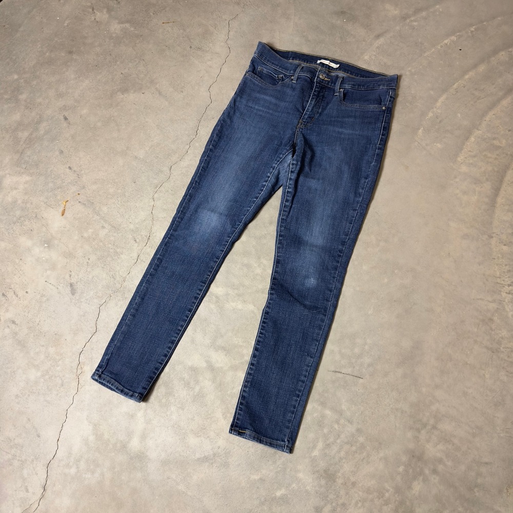 Levi's 311 Shaping Skinny Jeans Womens‎ 30 Blue Mid Rise Stretch Denim Pants